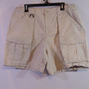Columbia Men's Cargo Shorts 36W X 7L Beige Khaki Cotton Casual